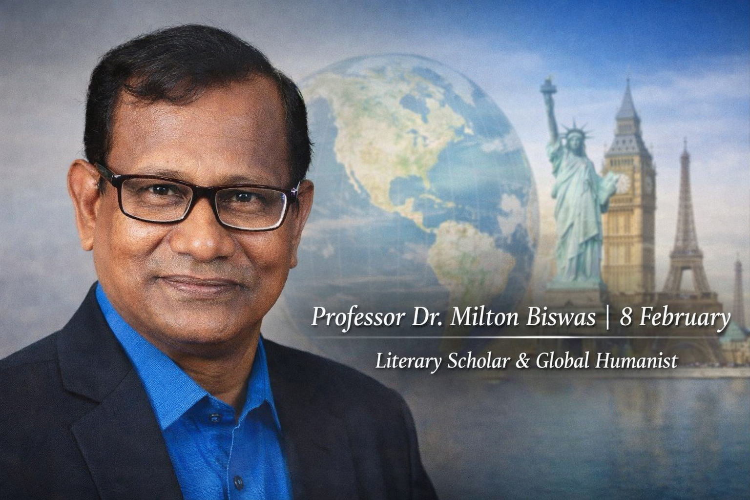 Prof. Dr. Milton Biswas — Bangladeshi Literary Scholar, Intellectual Activist, and Researcher of World Literature