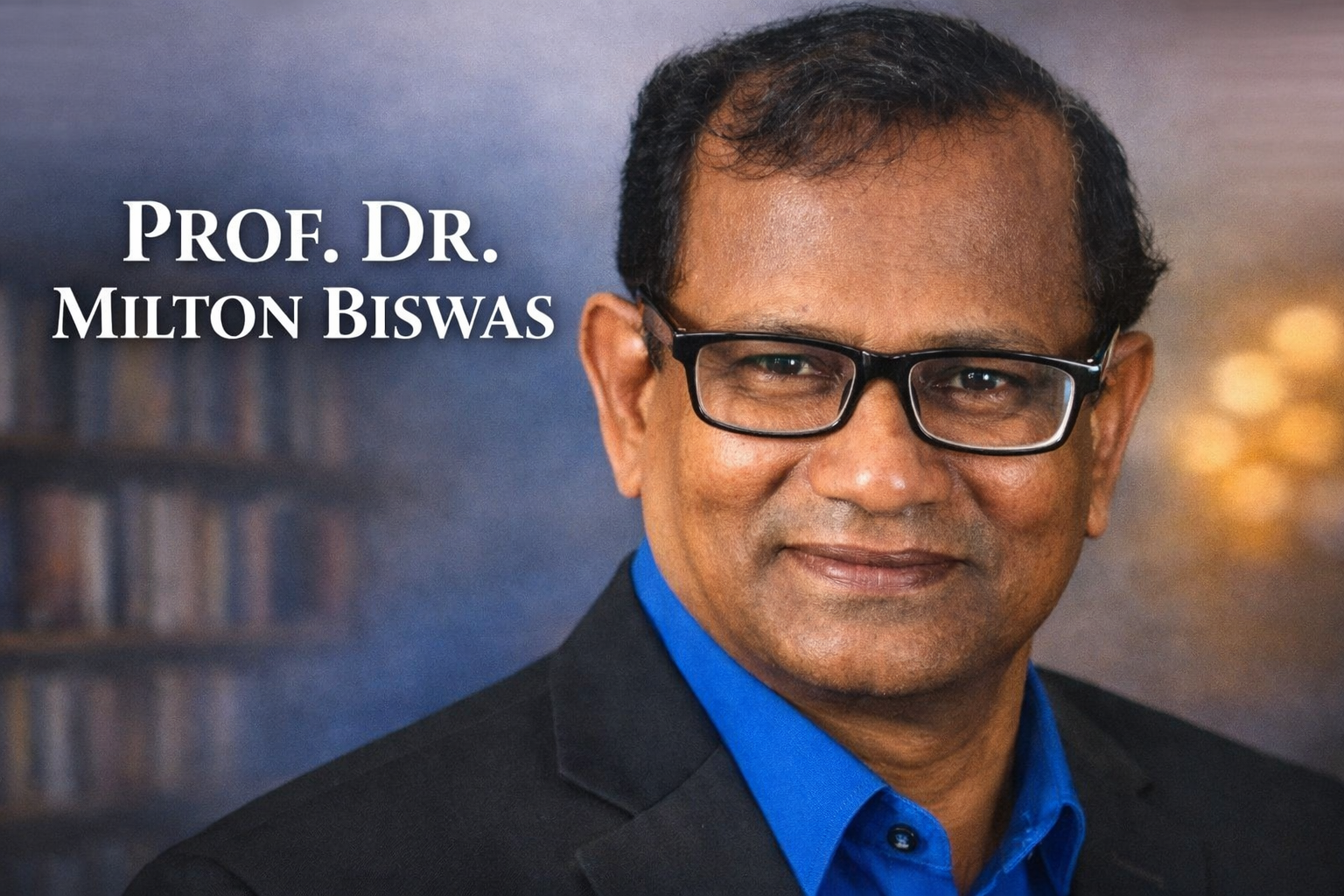 Prof. Dr. Milton Biswas literary scholar and intellectual activist from Bangladesh